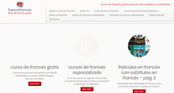 Desktop Screenshot of expressfrancais.com